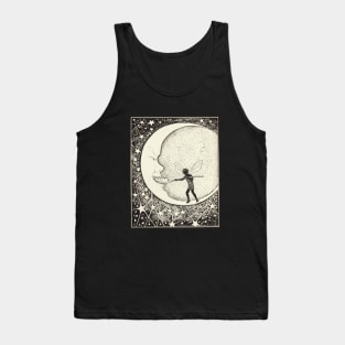 Fairy feeding the crescent moon, so it can grow full Tank Top